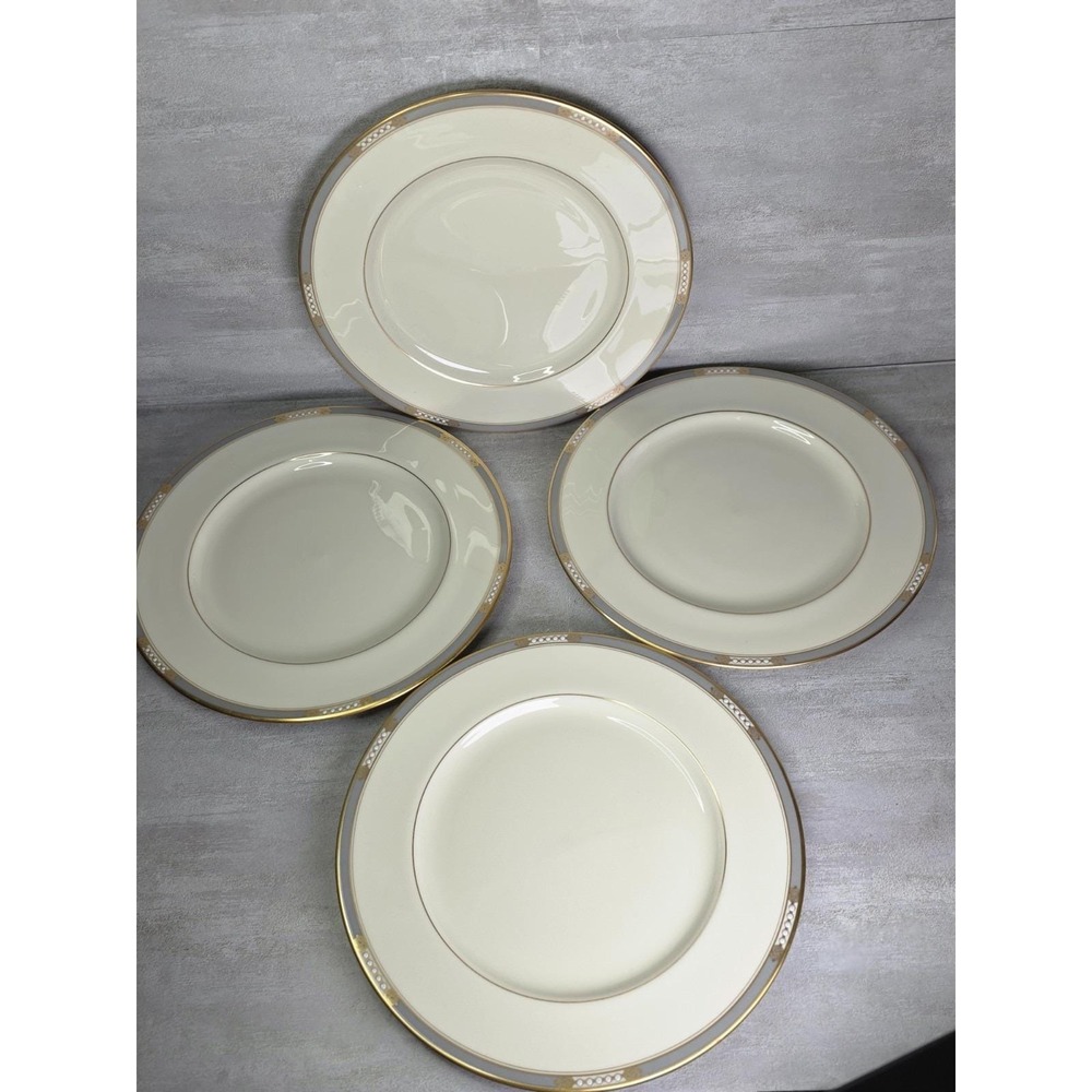 Lot 4 Lenox McKinley Presidential Collection Dinner Plates 11" USA Retired VTG